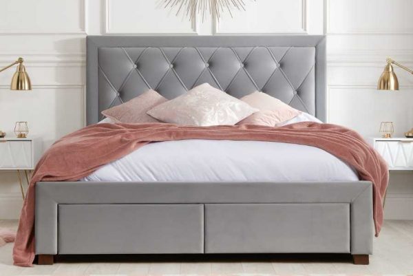 Woodbury Fabric Bed
