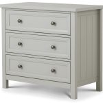 maine 3 draw chest in dove grey