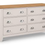 richmond 6 drawer wide chest angle
